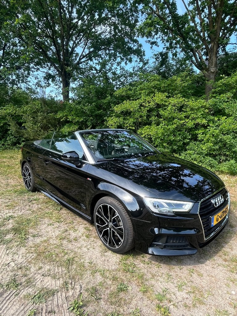 Audi A3 Cabriolet 35 TFSI 150pk S-tronic S Line Edition, Auto's, 1498 cc, 4 cilinders, Cabriolet, 4 stoelen