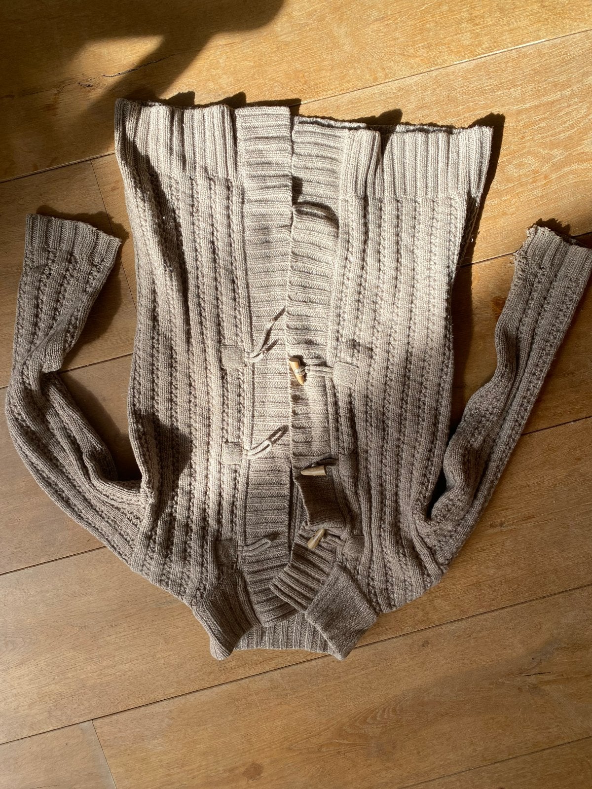 Hessnatur 100%wol Öko Vest 140 bruin, Ophalen of Verzenden, Gebruikt, Jongen of Meisje, Trui of Vest