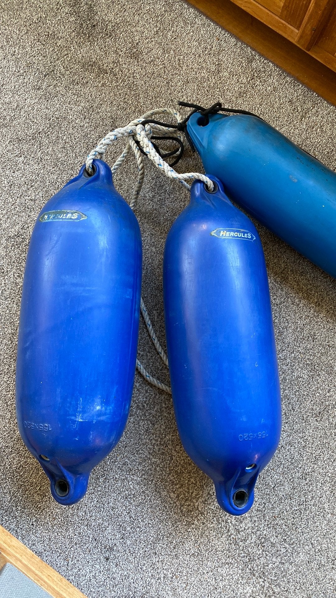 Stootwillen of fenders, Ophalen, Gebruikt, Overige typen