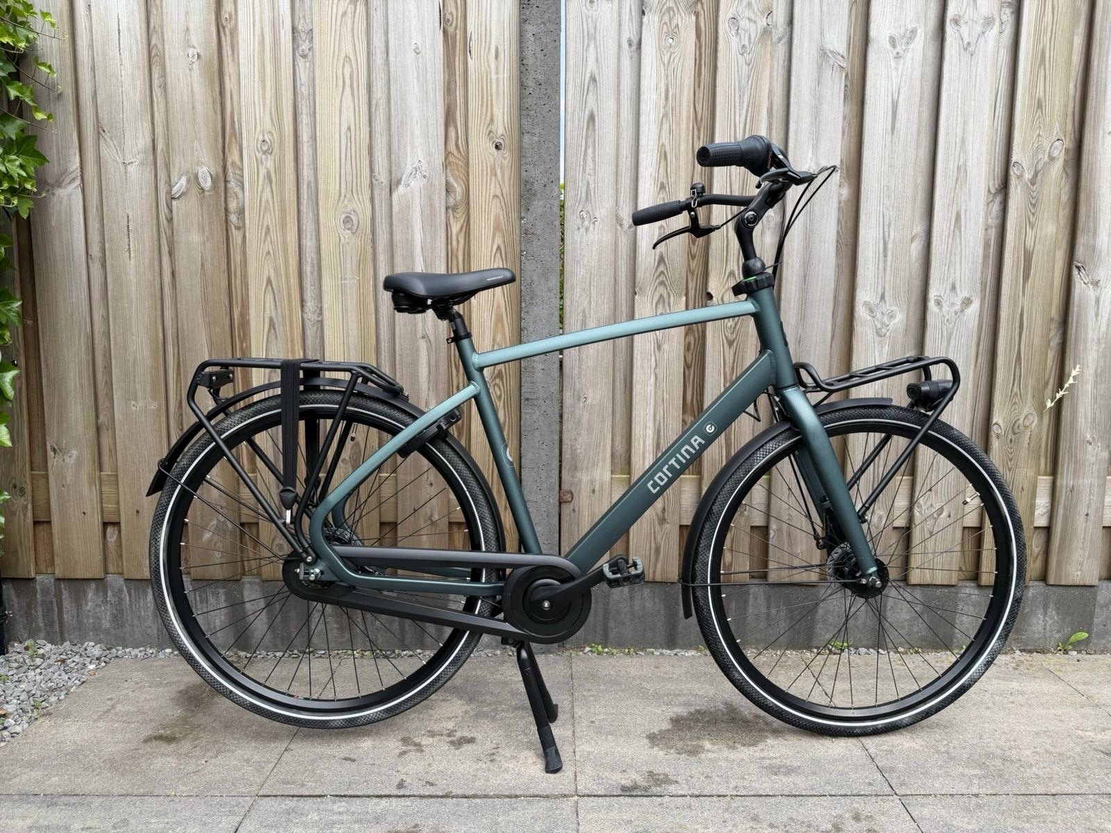 Cortina fiets 7 versnellingen heren model groen, Versnellingen, Zo goed als nieuw, Ophalen, Overige merken