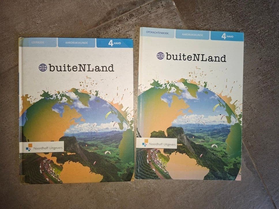 Buitenland Aardrijkskunde 4 HAVO Leerboek en Werkboek, Ophalen of Verzenden, Gamma, Gelezen, HBO