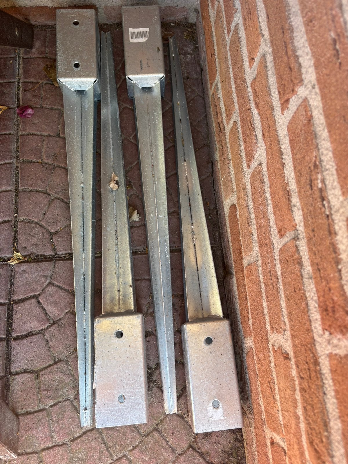 Paalhouder voor bijv bank, pergola, tent, Doe-het-zelf en Verbouw, IJzerwaren en Bevestigingsmiddelen, Ophalen, 50 tot 100 mm