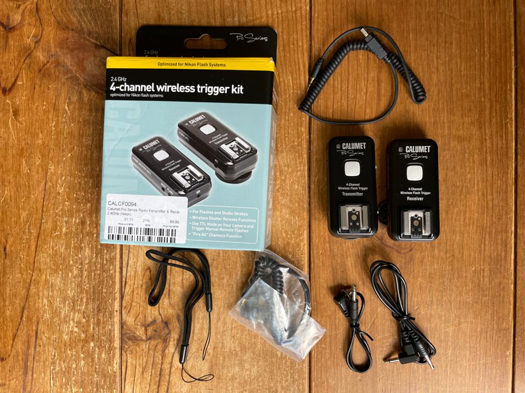 NEW! Calumet Pro Series NIKON draadloze flits trigger, Ophalen of Verzenden, Nieuw