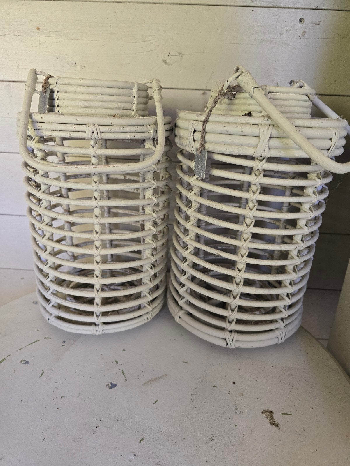 2 x windlichten per stuk.€5, Ophalen, Hout