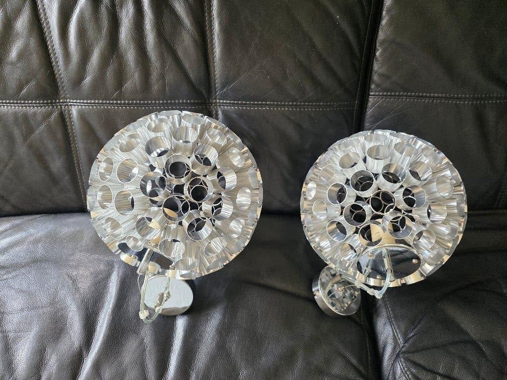 Kenwell / Ranex Aluminium * Space Cilindervorm Hanglamp, Ophalen, Zo goed als nieuw, Metaal, Retro