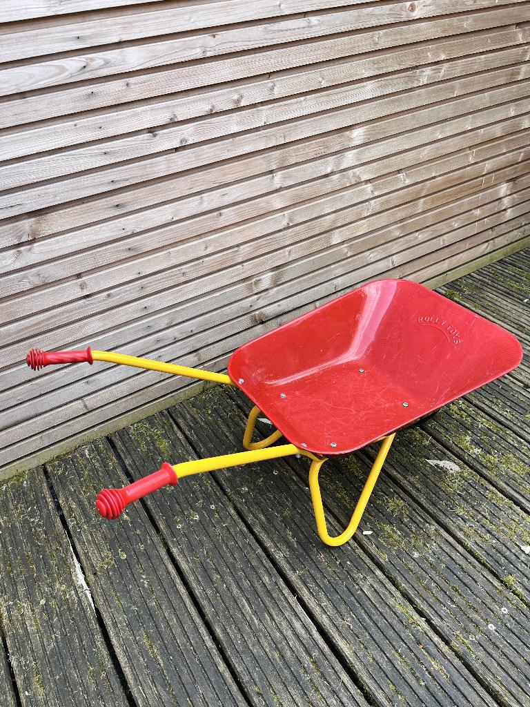 Rolly Toys Kruiwagen metaal rood, Kinderen en Baby's, Speelgoed | Buiten | Los speelgoed, Ophalen, Gebruikt