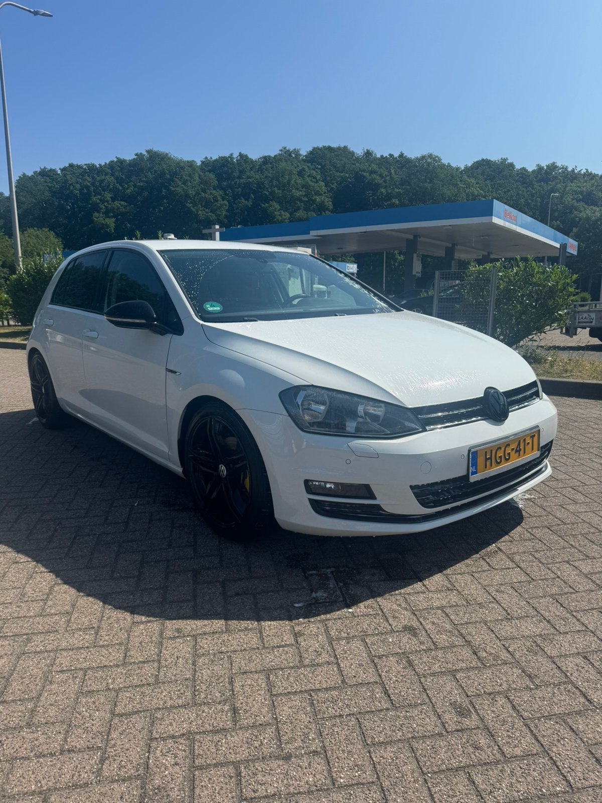 Volkswagen Golf 7 1.4 TSI 90KW 5D 2013 Wit, Auto's, Volkswagen, Voorwielaandrijving, Euro 5, Stof, 1147 kg