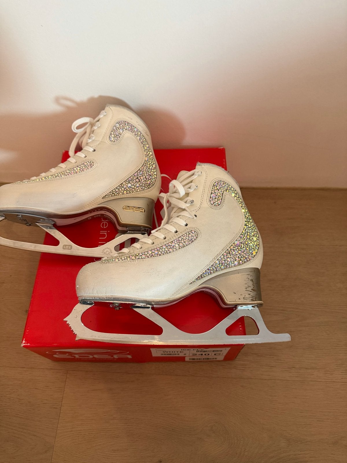 Edea Ice Fly Kunstschaatsen - Maat 240 (36), Ophalen of Verzenden, Gebruikt, Kunstschaatsen, Overige merken