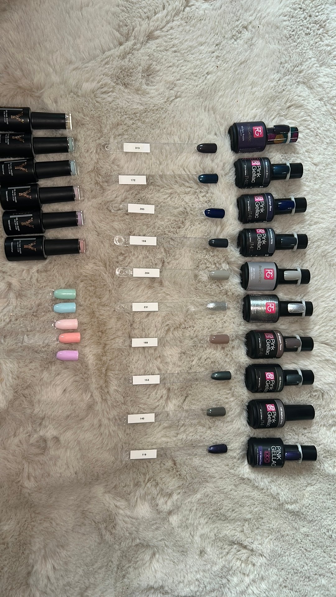 Pink gellac, Sieraden, Tassen en Uiterlijk, Uiterlijk | Cosmetica en Make-up, Ophalen of Verzenden, Zo goed als nieuw, Overige kleuren