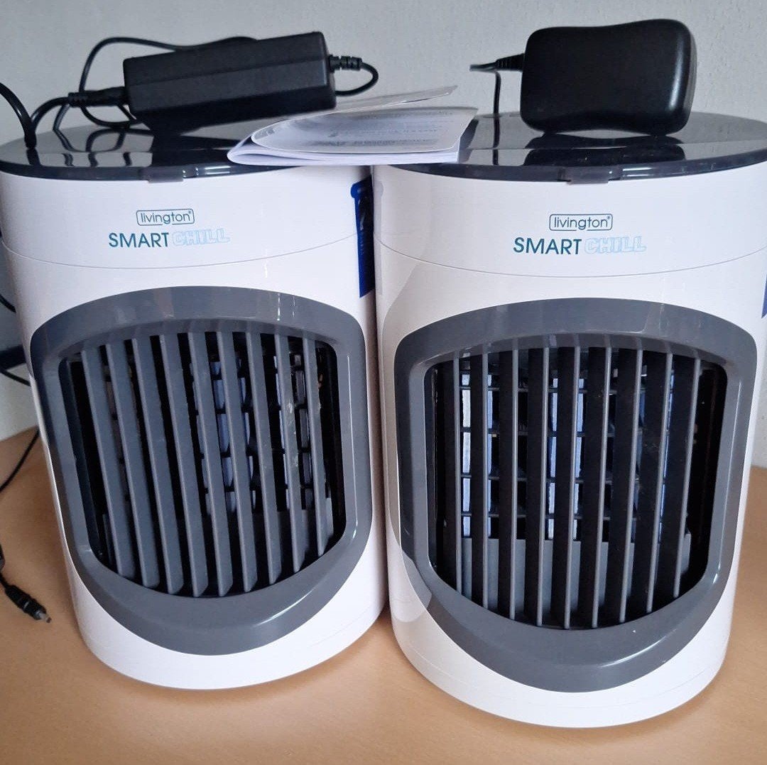 Livington Smart Chill - set van 2 ventilatoren, Ophalen, Zo goed als nieuw