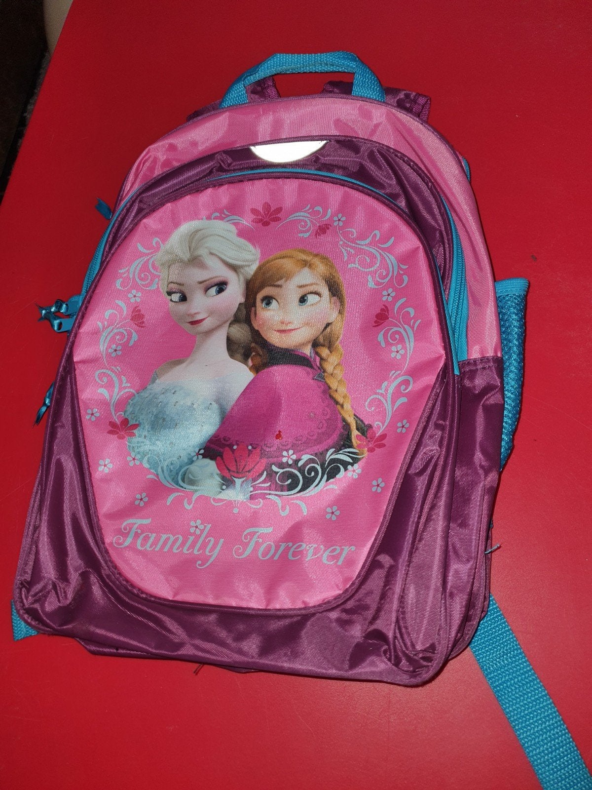 frozen rugtas, Gebruikt, Ophalen of Verzenden, Minder dan 30 cm, Blauw