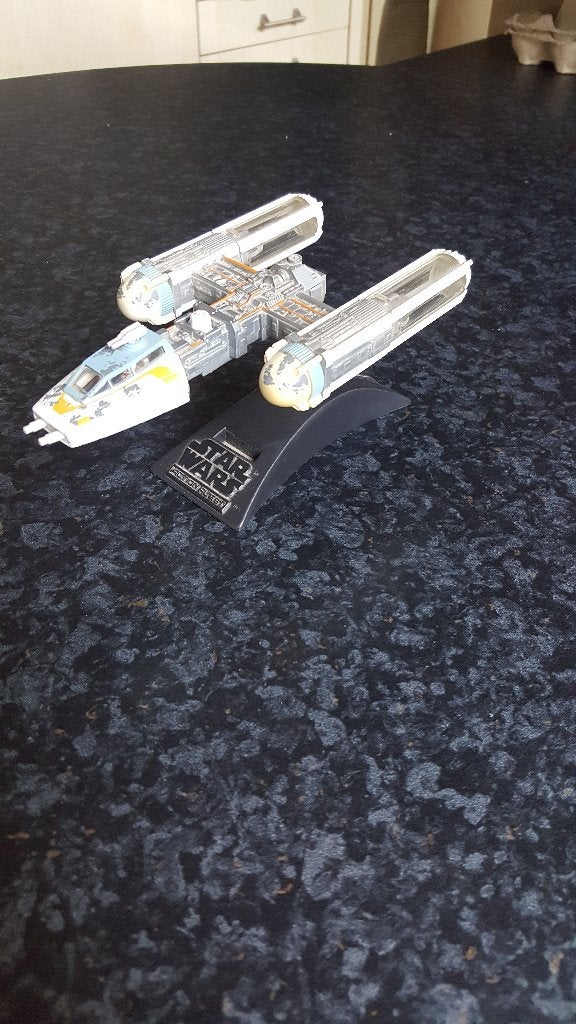 Vintage Star Wars Action Fleet Y-wing, Verzamelen, Star Wars, Ophalen of Verzenden, Zo goed als nieuw, Actiefiguurtje