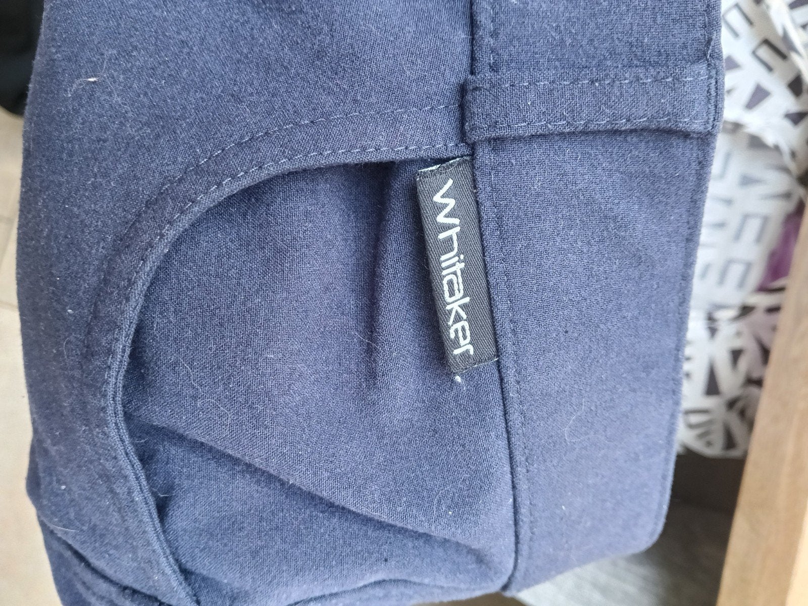dames paardrijbroek whitaker maat 36/38, Ophalen, Blauw, Onderkleding, Zo goed als nieuw