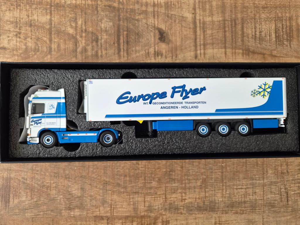 Wsi Europe flyer Daf 95XF, Ophalen of Verzenden, Nieuw, Bus of Vrachtwagen, Wsi