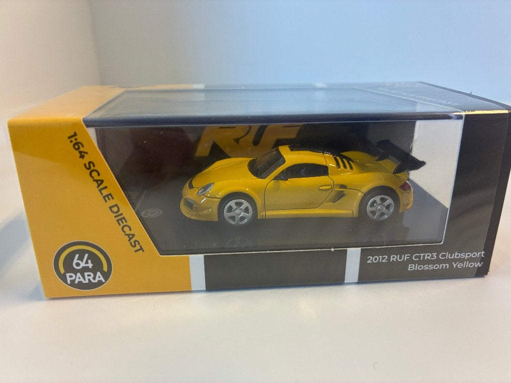 89311: RUF CTR3 Clubsport - 2012 - Para64 1:64, Hobby en Vrije tijd, Modelauto's | Overige schalen, Nieuw, Auto, Ophalen of Verzenden