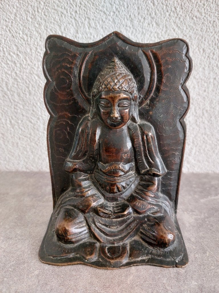 BOEDHA BRONS, Gebruikt, Ophalen of Verzenden, Bruin, Overige materialen