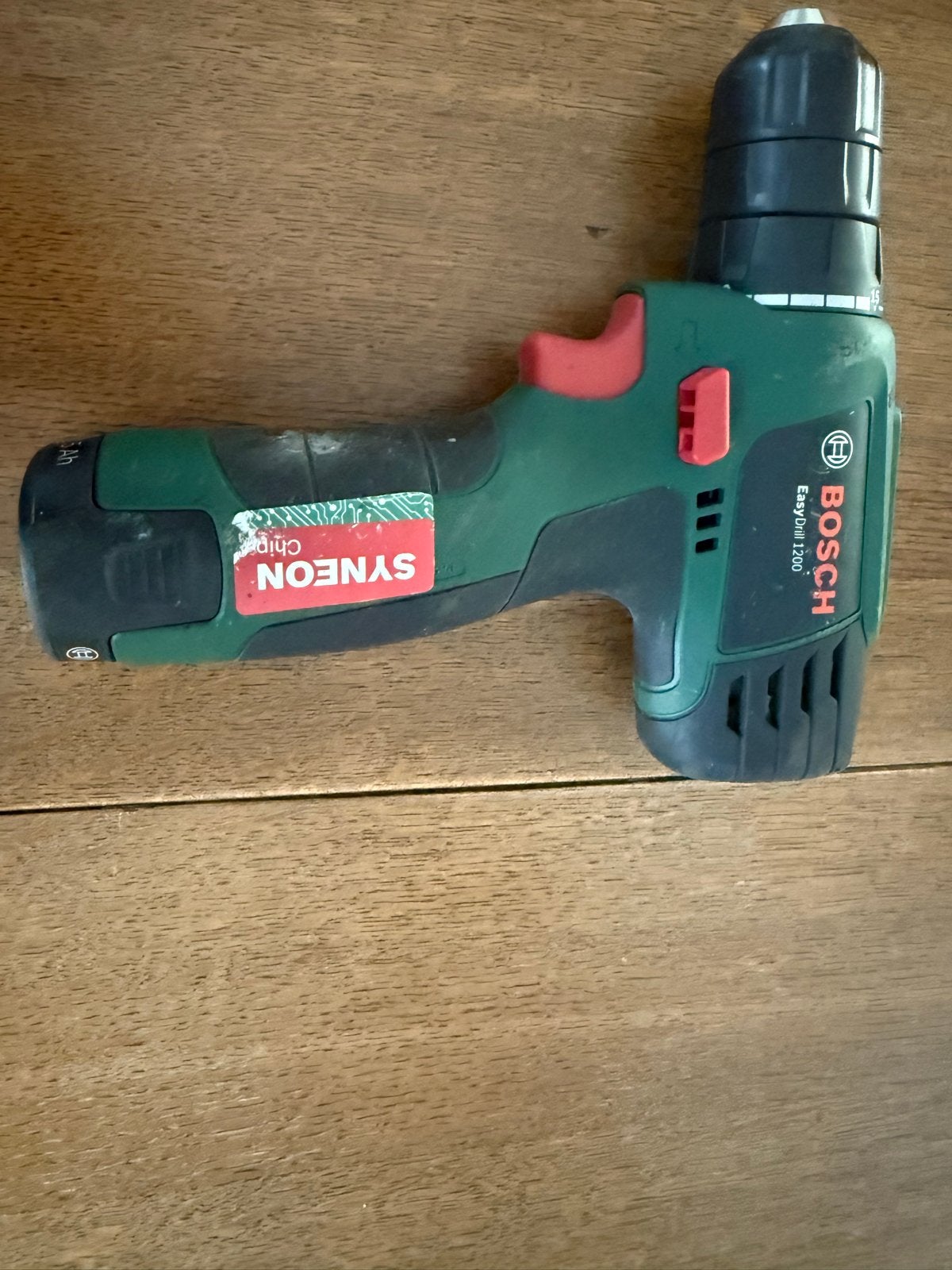 Bosch EasyDrill 1200 Accuboormachine - Zo goed als nieuw, Variabele snelheid, Ophalen of Verzenden, Minder dan 400 watt, Zo goed als nieuw