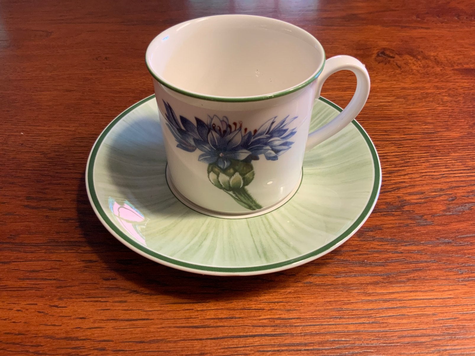 Villeroy & Boch Flora koffie thee kop en schotel nieuw, Villeroy & Boch, Nieuw, Ophalen of Verzenden, Overige stijlen