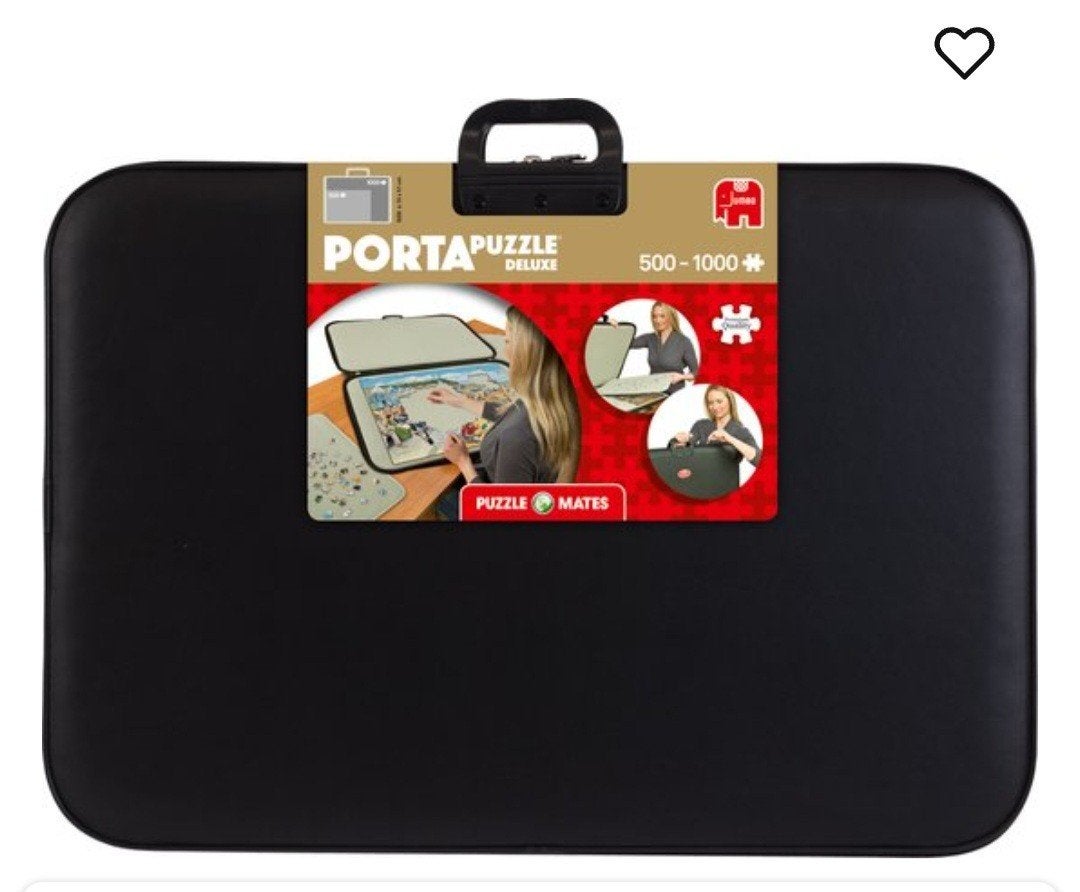 Jumbo Portapuzzle Deluxe voor 1000 stukjes, Ophalen of Verzenden, 500 t/m 1500 stukjes, Gebruikt, Legpuzzel