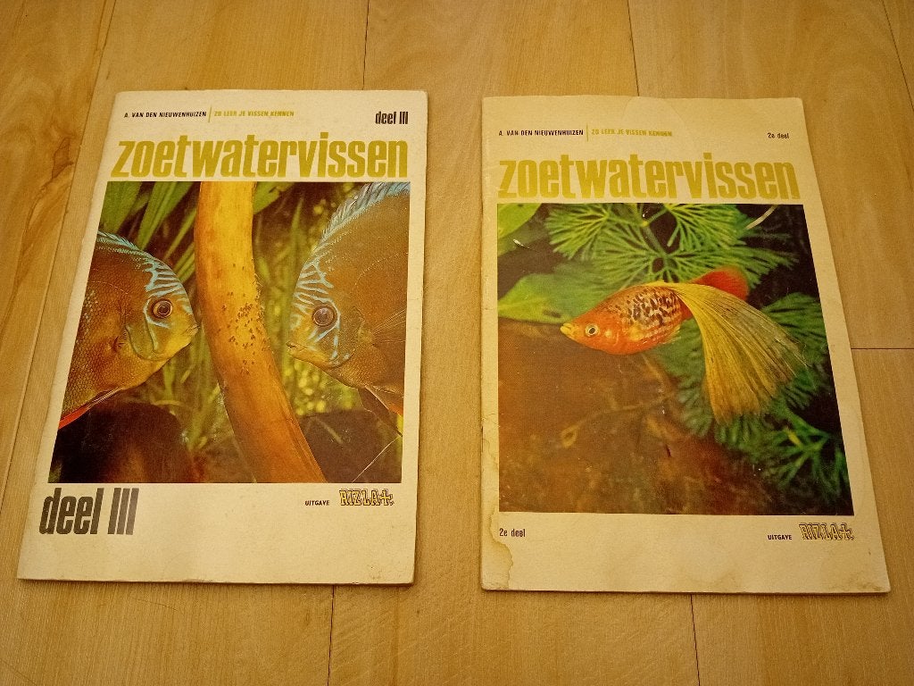 Rizla Plaatjesalbums Zoetwatervissen deel II en III., Vis