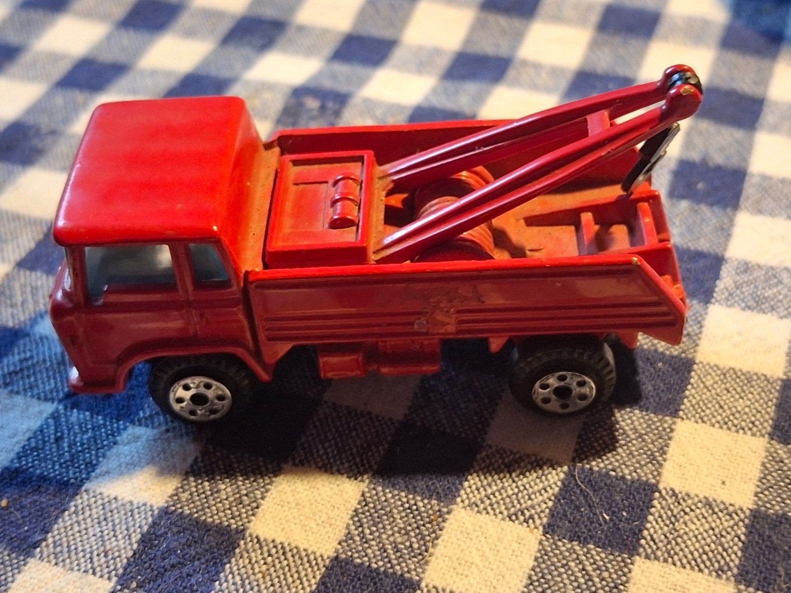 Vintage Speelgoed Takelwagen - Rood, Made in China, Ophalen of Verzenden, Gebruikt