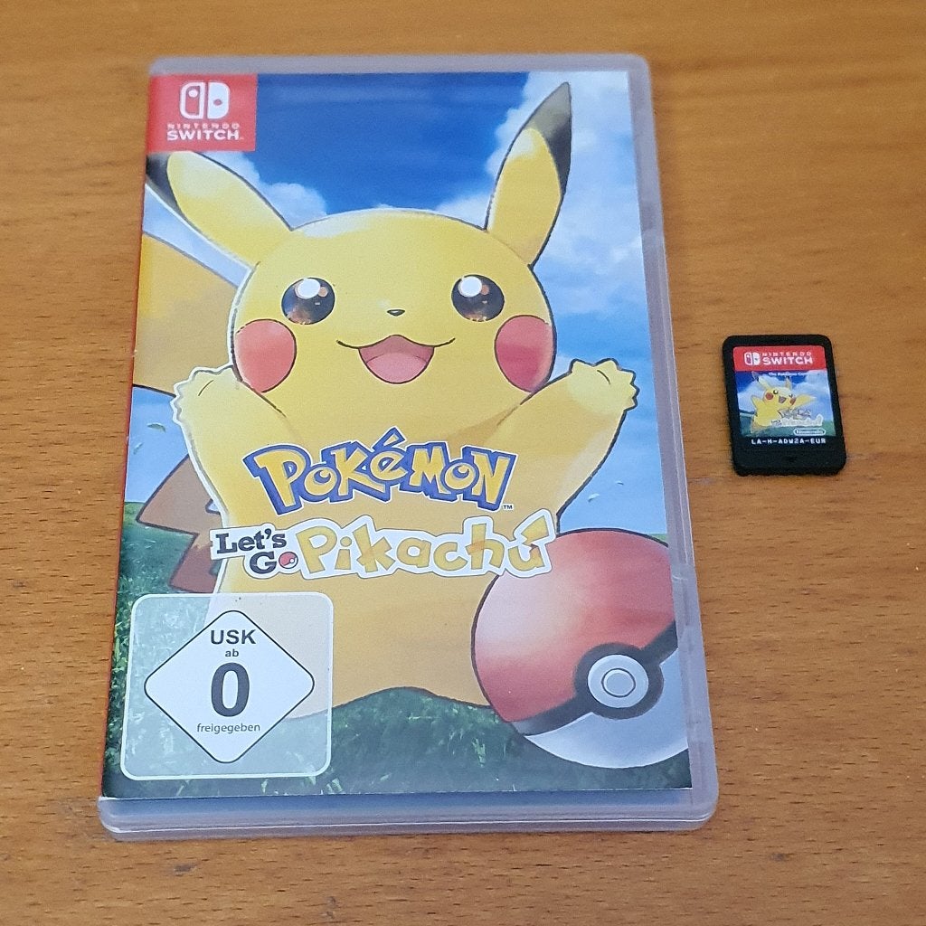 SWITCH | Pokemon Let's Go Pikachu!, Avontuur en Actie, Gebruikt, 1 speler, Ophalen of Verzenden