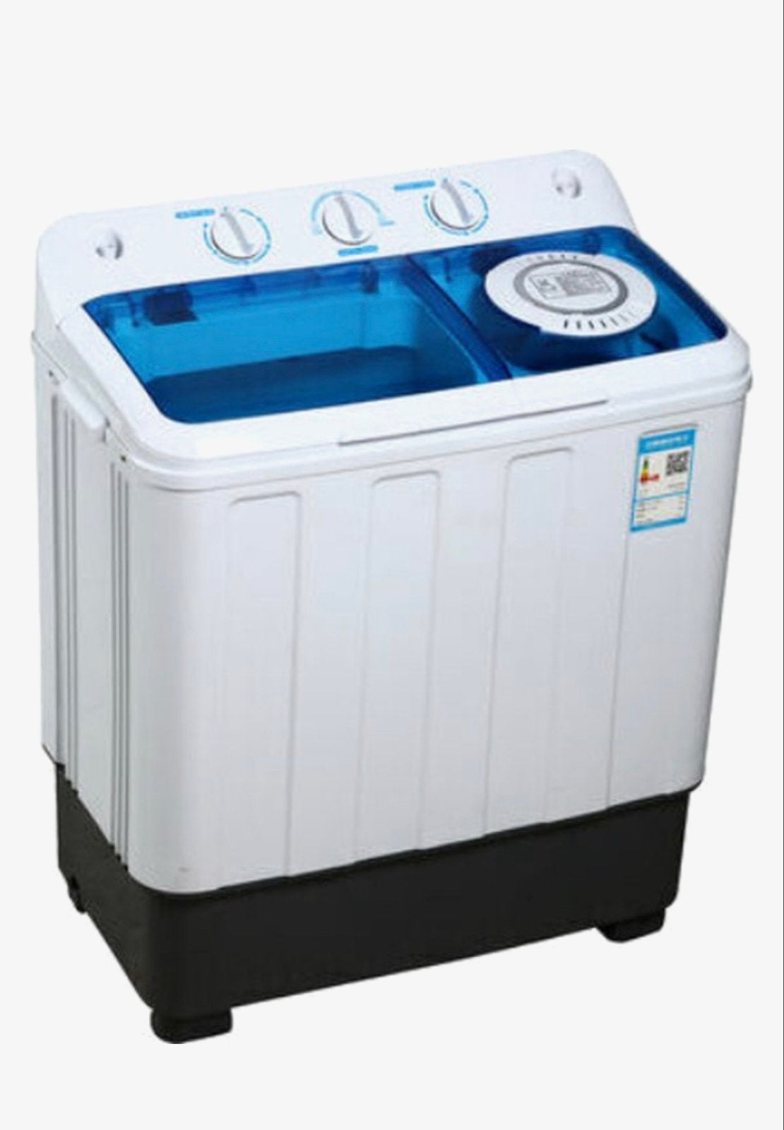 Nieuw! Brock Electronics WM 6002 WH  campingwasmachine, Ophalen, 6 tot 8 kg, Minder dan 1200 toeren, Bovenlader
