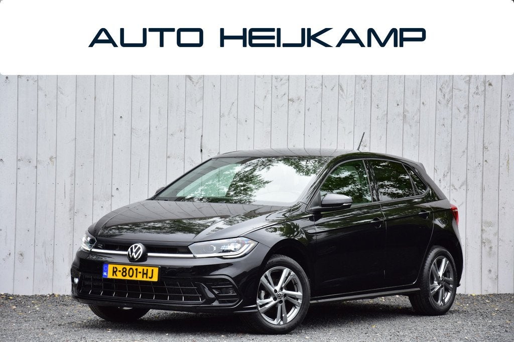 Volkswagen Polo 1.0 TSI R-Line Business | Adaptieve Cruise |, Gebruikt, 95 pk, 1104 kg, Alcantara