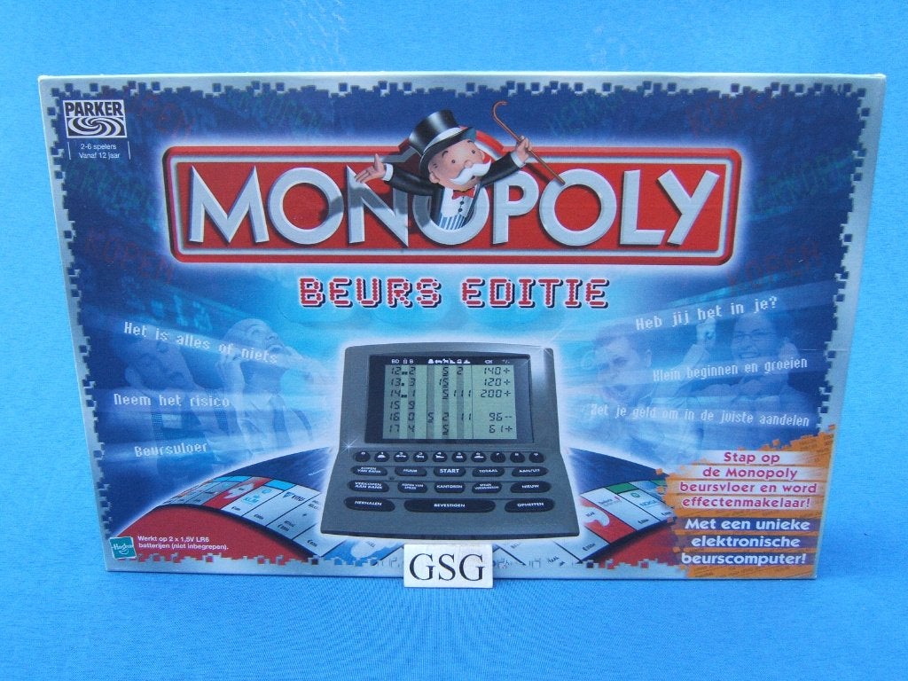 Monopoly beurseditie nr. 0201 16465 104-04, Ophalen, Zo goed als nieuw