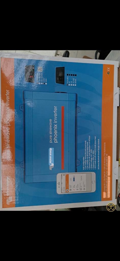 Victron Phoenix 12/800 Pure Sinewave Omvormer, Ophalen of Verzenden, Nieuw