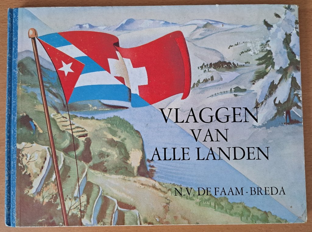 VLAGGEN VAN ALLE LANDEN - drs L Hopmans -  NV de Faam Breda, Ophalen of Verzenden, Gebruikt