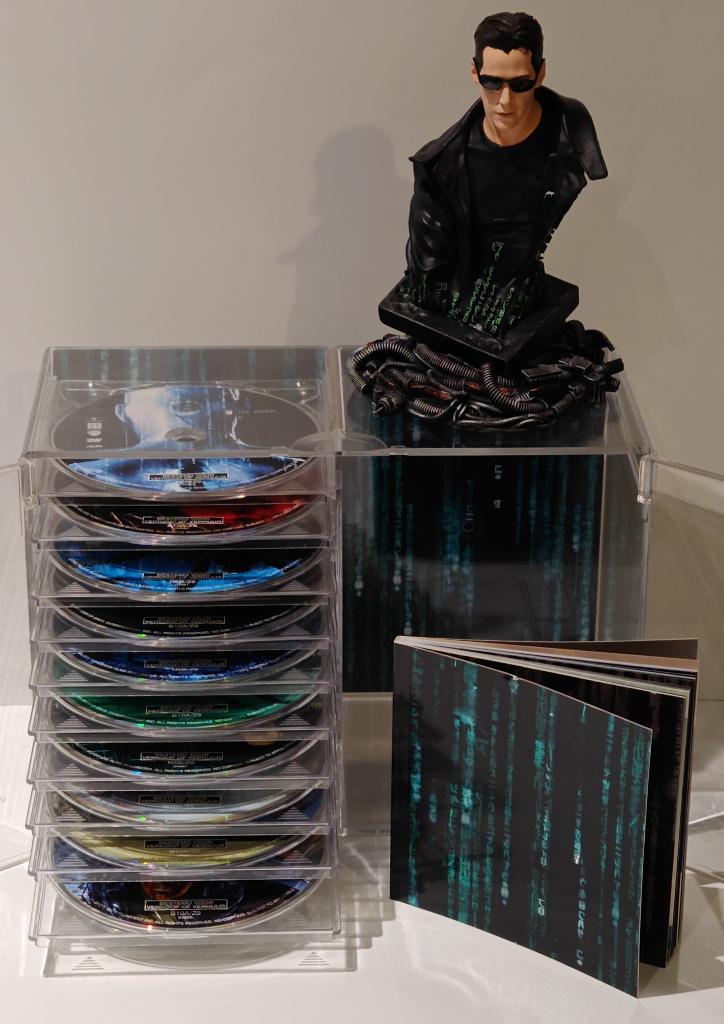 The Matrix Ultimate Collection 10‑DVD Boxset Neo‑beeld boek, Vanaf 16 jaar, Boxset, Ophalen of Verzenden, Zo goed als nieuw
