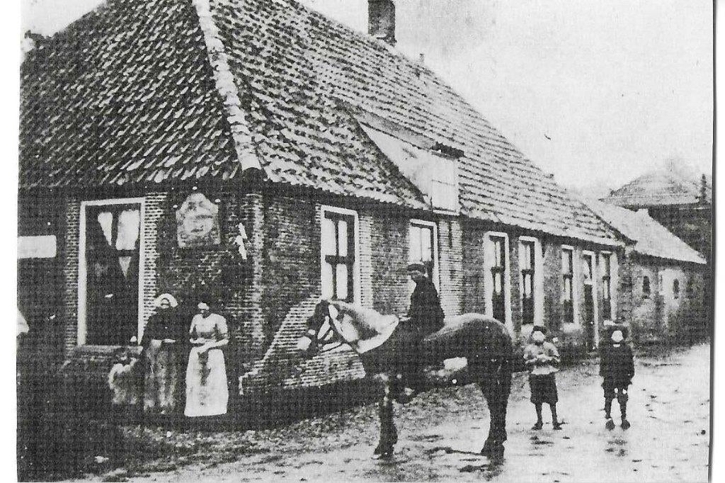 rijpwetering  alkemade  kaag en braassem  cafe vergulde vos, 1960 tot 1980, Verzenden, Foto, Zo goed als nieuw