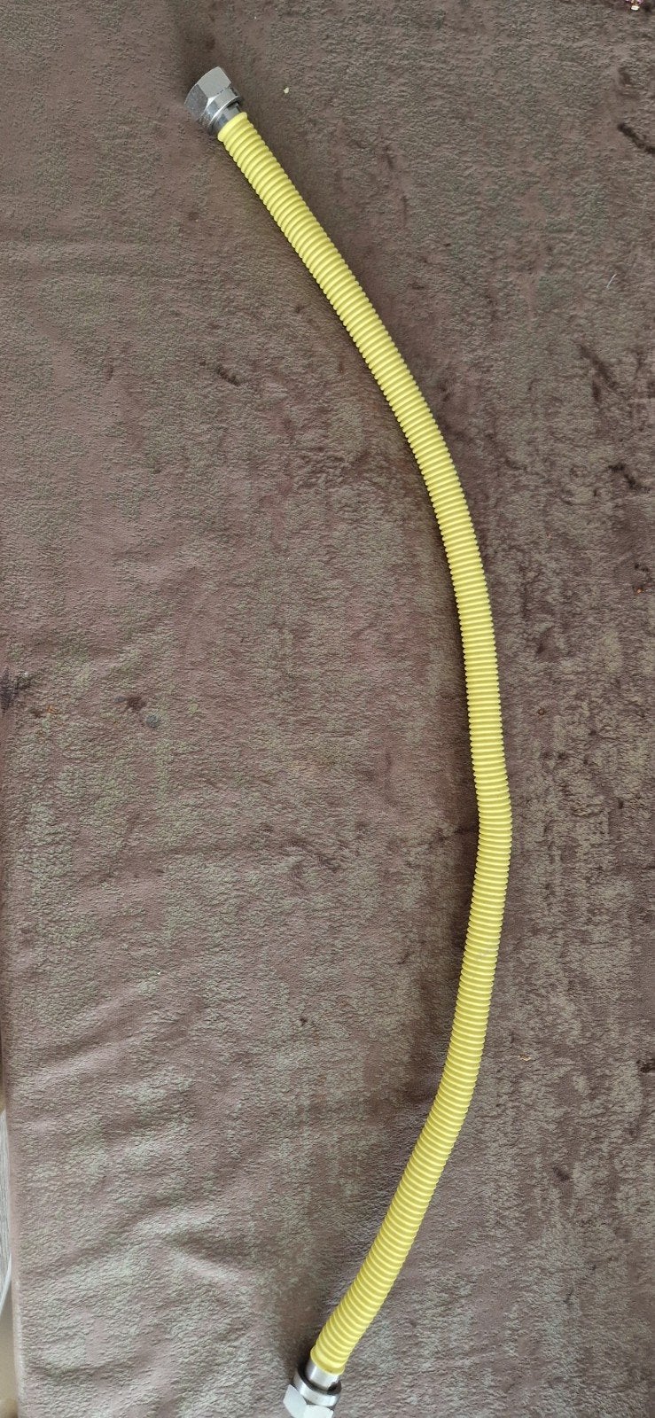 RVS gasslang 80cm M24, Ophalen, Zo goed als nieuw