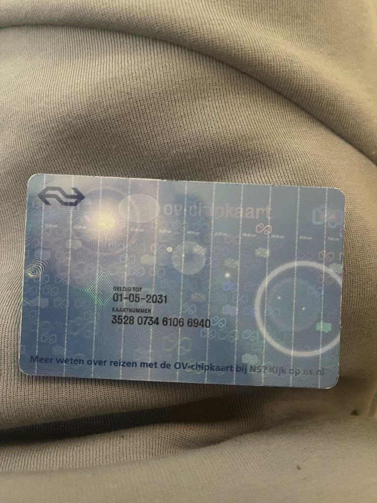 Anonieme Ov chipkaart met saldo, Tickets en Kaartjes, Trein, Bus en Vliegtuig, Eén persoon, Bus, Metro of Tram, Nederland, Algemeen kaartje