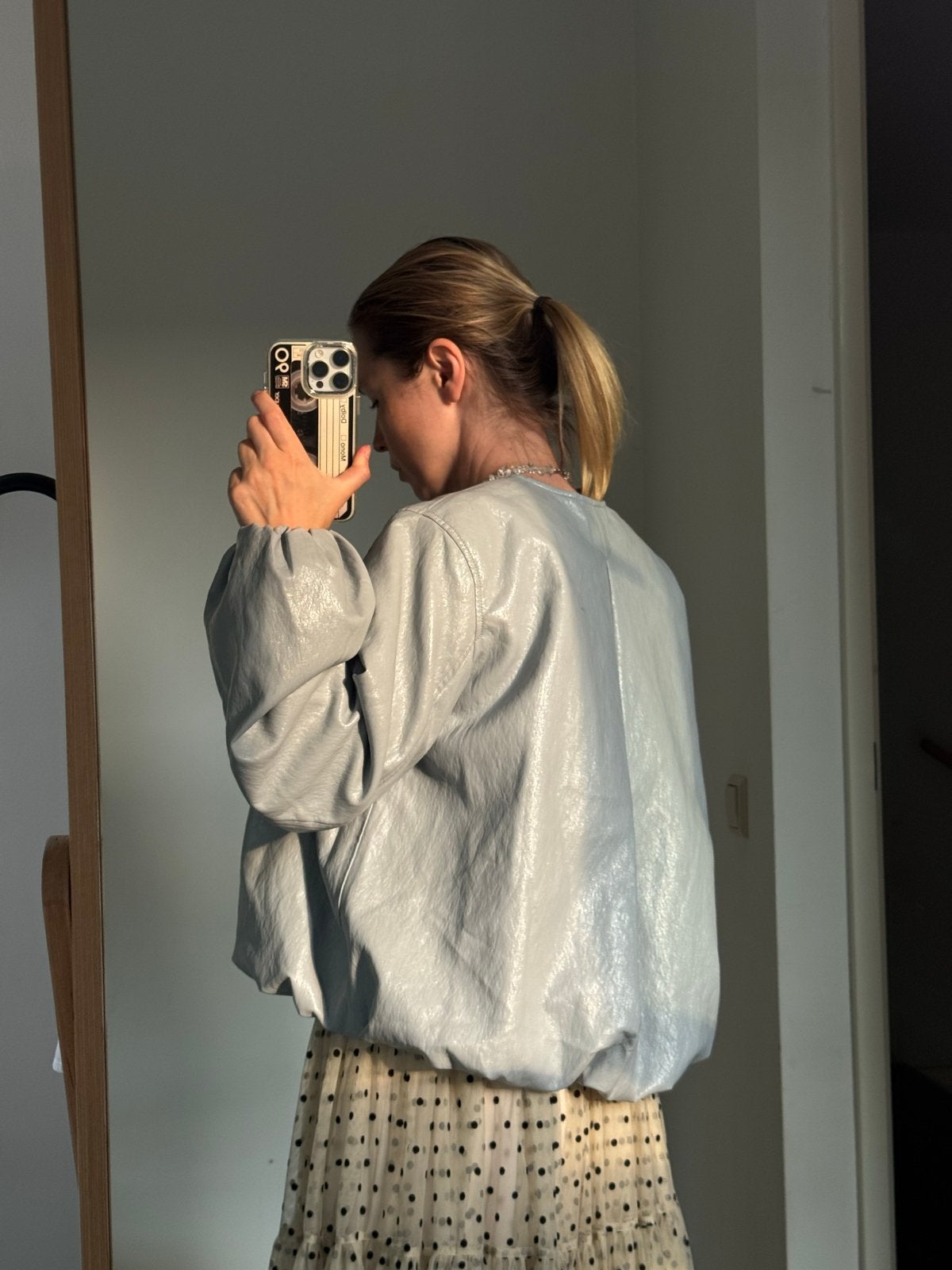 Lichtblauwe jas van Zara, nieuw met kaartje, Ophalen of Verzenden, Nieuw, Maat 34 (XS) of kleiner, Blauw
