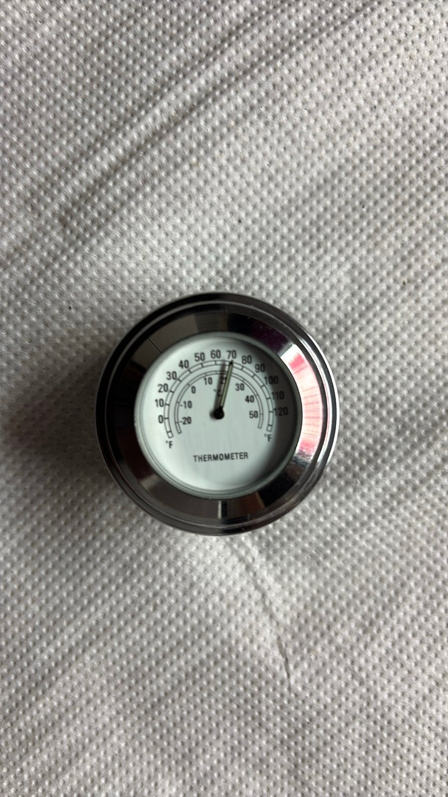 Thermometer voor op het stuur, Motoren, Ophalen of Verzenden, Zo goed als nieuw