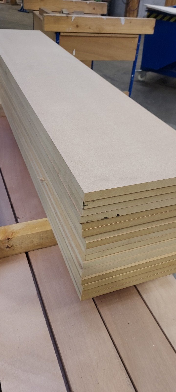 16 stroken 18mm mdf, Ophalen, Nieuw, Overige materialen, Minder dan 20 mm