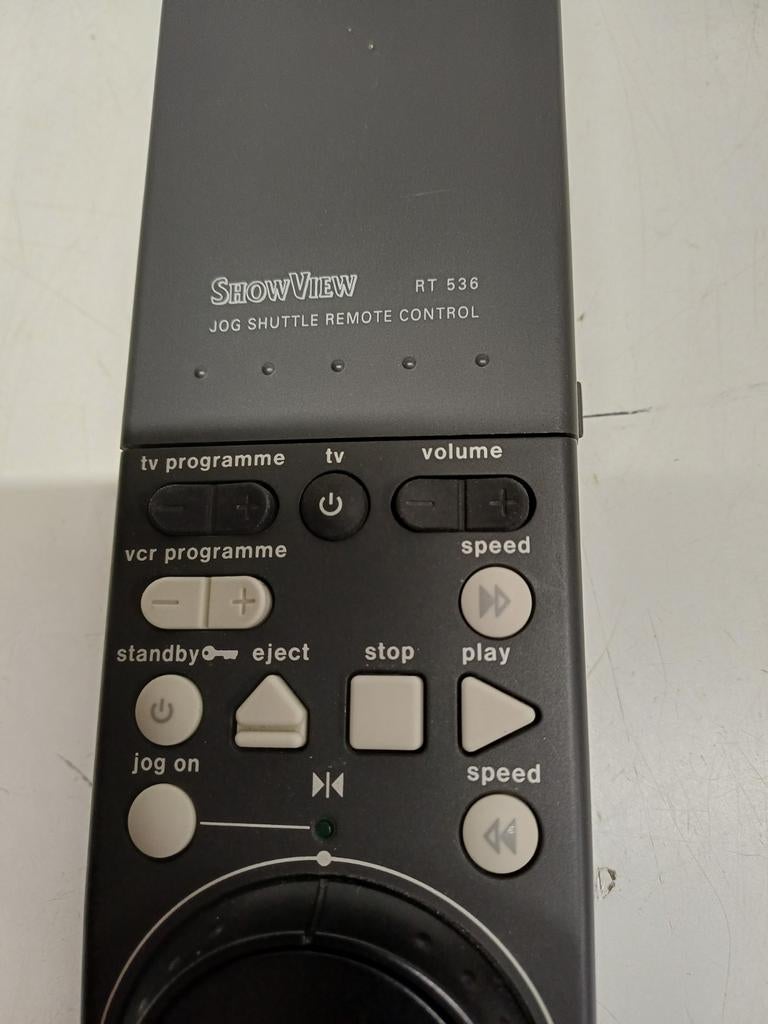 Philips RT 536 Showview Jogshuttle Afstandsbediening, Gebruikt, Vhs, Ophalen of Verzenden, Origineel