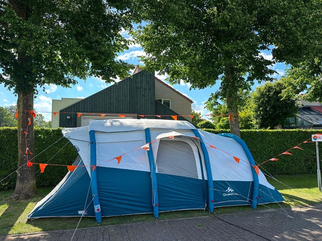 Opblaasbare tent Quechua Decathlon Fresh & Black, Ophalen, Zo goed als nieuw, Tot en met 6