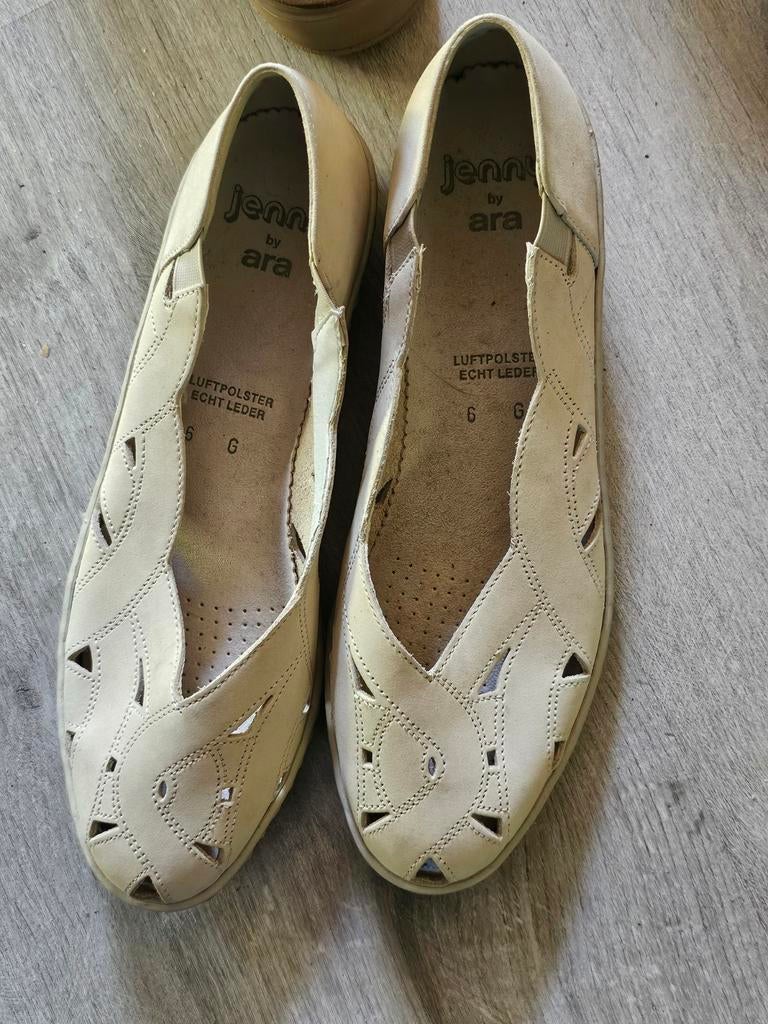 Jenny Ara zomer schoenen 6 G 39, Ophalen of Verzenden, Zo goed als nieuw, Ara, Instappers