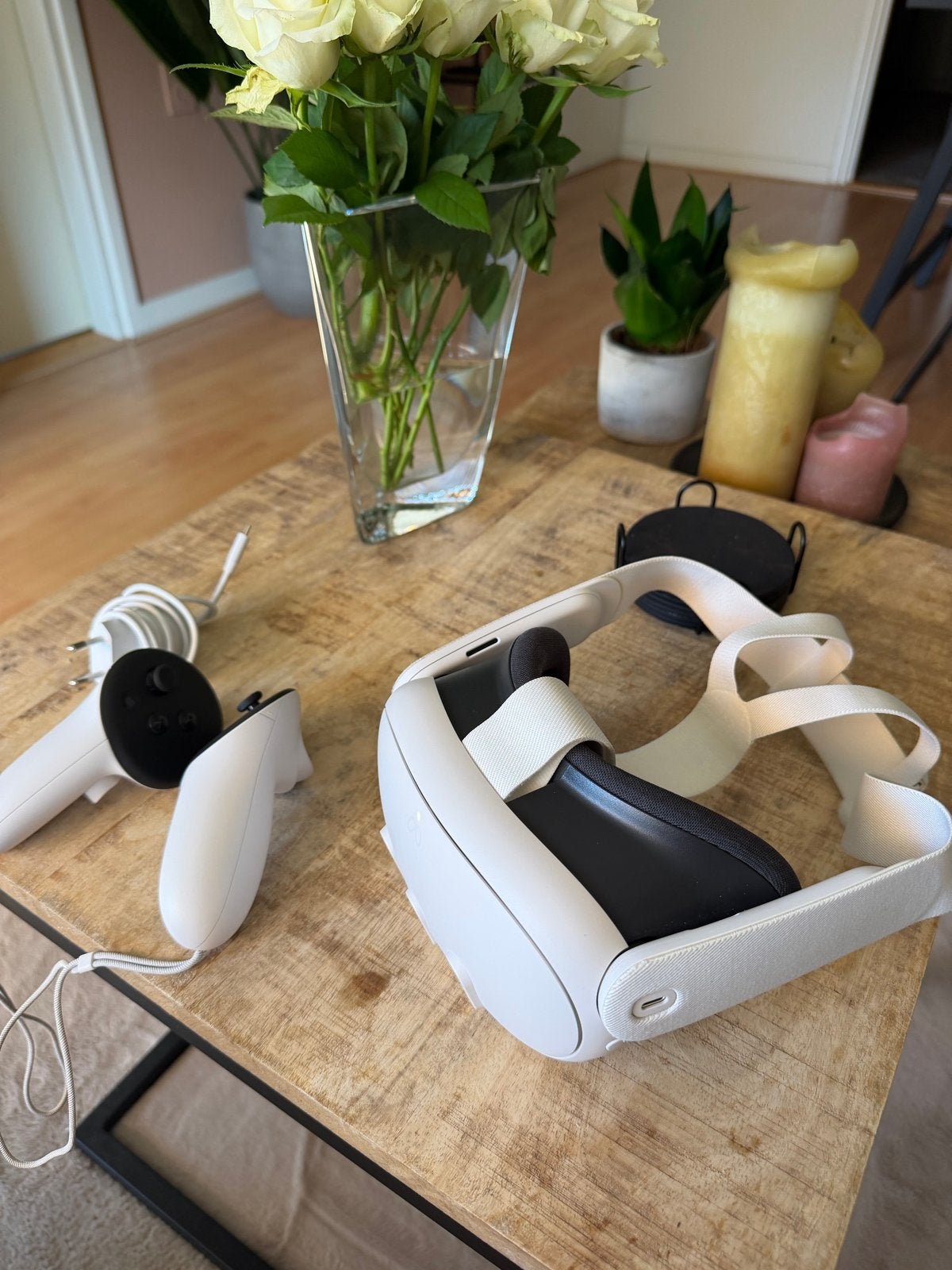 Meta Quest 3 512gb met standaard en controllers, Ophalen of Verzenden, Zo goed als nieuw, VR-bril, Overige platformen