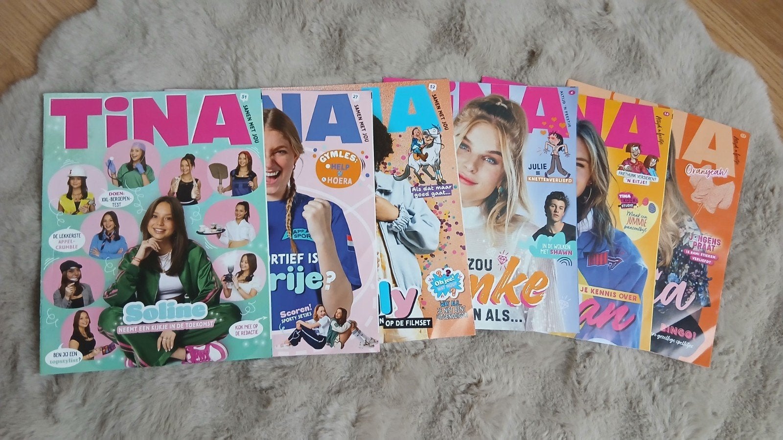 6 Tina boekjes - Leuke leesbundel, Ophalen, Gelezen, Damesbladen