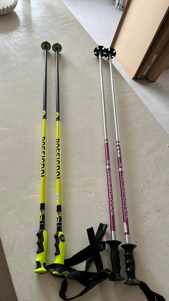 Skistokken 130 cm Rossignol, Ophalen, 100 tot 140 cm, Stokken, Rossignol