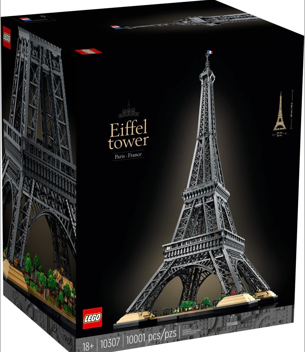 LEGO Icons Eiffeltoren 10307 - Zo goed als nieuw, Kinderen en Baby's, Lego, Ophalen of Verzenden, Zo goed als nieuw, Compleet