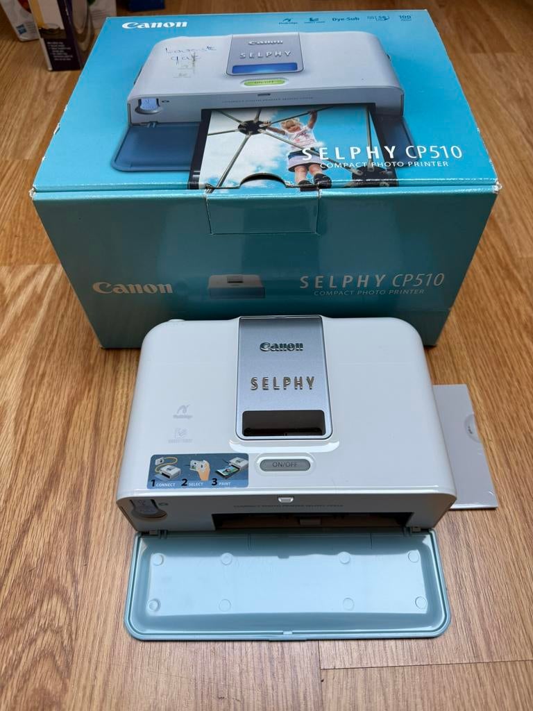 Te koop Canon SELPHY CP510, Computers en Software, Ophalen of Verzenden, Zo goed als nieuw, Fotoprinter