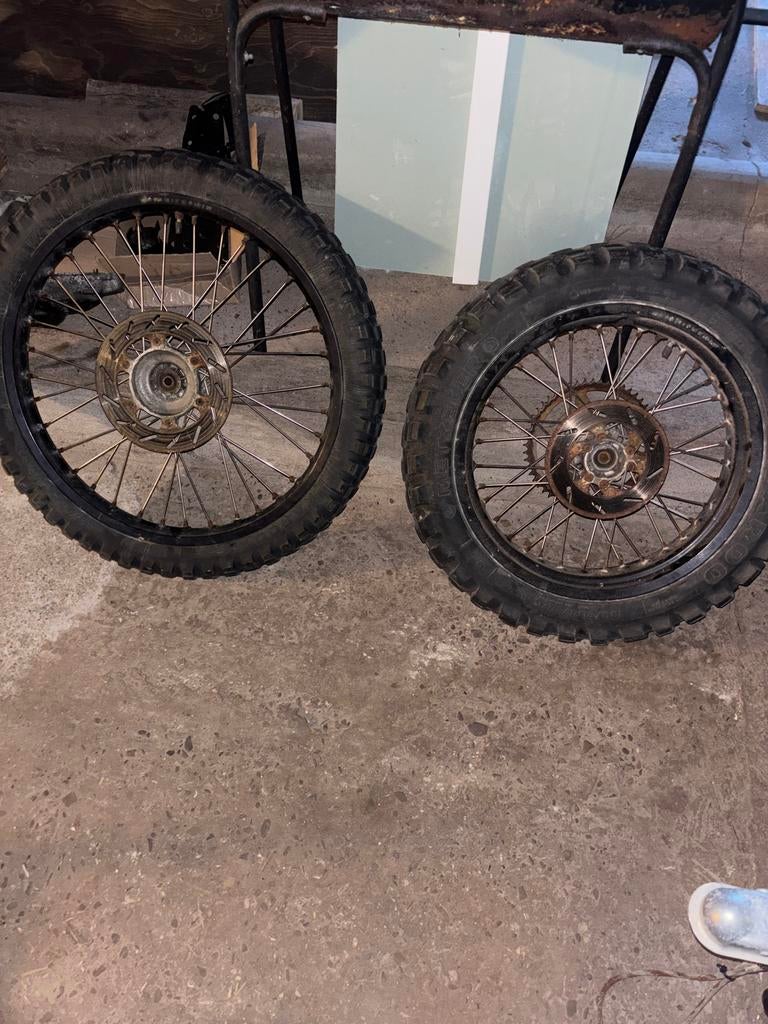 Gilera Zulu wielen met banden, Motoren, Onderdelen | Honda, Ophalen of Verzenden, Gebruikt