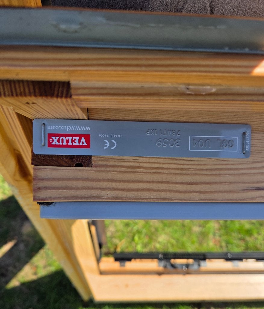 Velux dakraam, Doe-het-zelf en Verbouw, Glas en Ramen, Ophalen, Gebruikt, 80 tot 120 cm, Dubbelglas