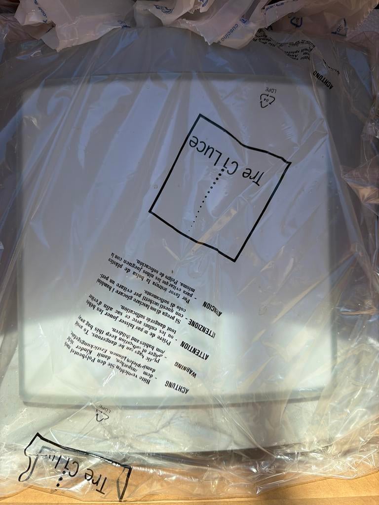 2x Tre Ci Luce FLAT C-W IP65 ES-E 18W G24q-2 Plafondlamp, Ophalen of Verzenden, Nieuw, Overige typen
