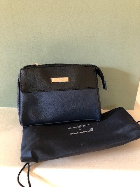 Salvatore Ferragamo amenity kit, Ophalen of Verzenden, Nieuw, Blauw, Heer of Dame